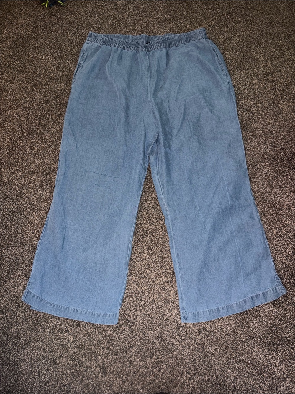 New Antthony Casual Wide-Leg Women’s pants in Light Blue